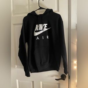 black nike hoodie